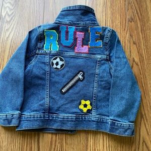 Medium wash denim jacket